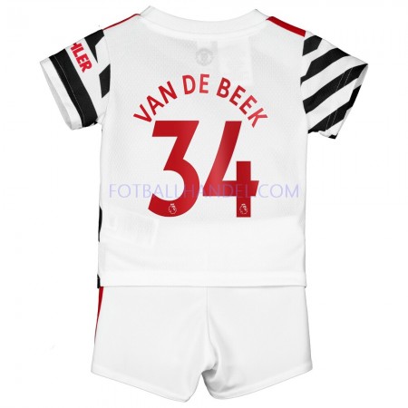 Barn Fotballdrakter Manchester United Donny Van De Beek 34 Tredje 2020-21 Kortermet